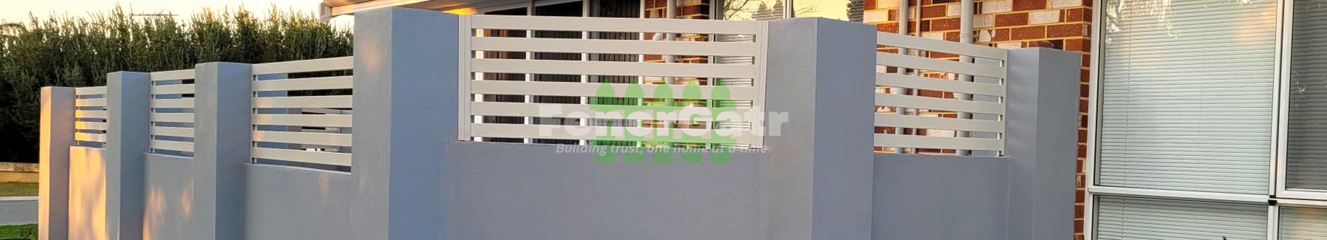 Aluminium Slat Fencing